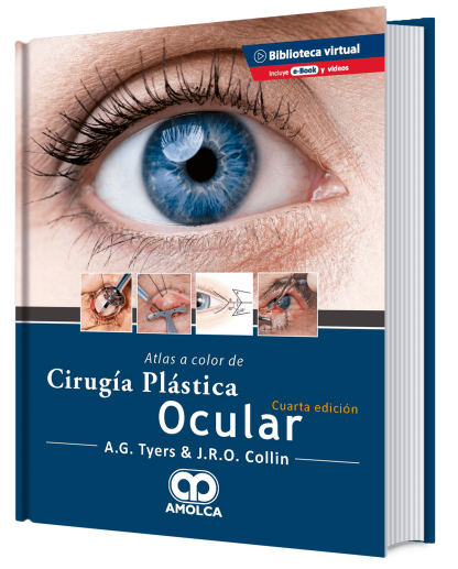 Producto Atlas a color de cirugía plástica ocular. Cuarta edición de Autor del año 2020 ISBN 9789585598195
