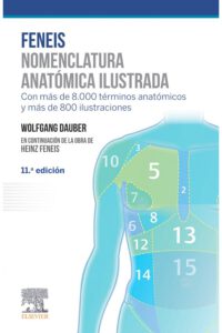 Libro Nomenclatura Anatómica Ilustrada 11° Edición. ISBN 9788491137887 Idioma Español Editorial Elsevier