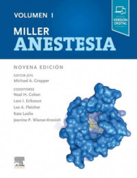 Libro Anestesia. 9° Edición. 2 Volúmenes. ISBN 9788491137368 Idioma Español Editorial Elsevier