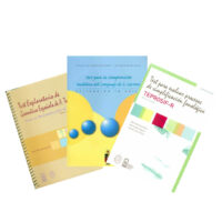 pack fonoaudiologia de maria mercedes pavez tecal, stsg, teprosif