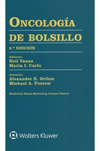 Libro Oncología de Bolsillo. 1ª Edición. ISBN 9788417602031 Idioma Español Editorial Lippincot W & W