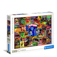 Puzzle 1000 Pcs Peliculas Clasicas - Clementoni - Compra online en medsuq.cl
