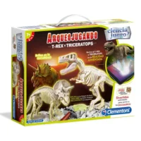 Dinosaurio Rex y Triceratops - Clementoni - Compra online en medsuq.cl