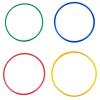 Aro de Plástico 40cms Colores Surtidos -  - Compra online en medsuq.cl