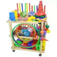 Carro de Madera con Set de Psicomotricidad 2 -  - Compra online en medsuq.cl