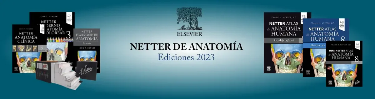 Netter de anatomía colección 2023 editorial elsevier chile